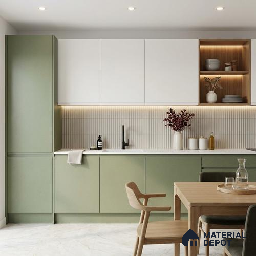 LM 01375 Prismatic Pearl 8 ft x 4 ft Texture Finish Decorative Laminate - 1 mm  | Suitable for TV Unit, Wardrobe, Kitchen Cabinets