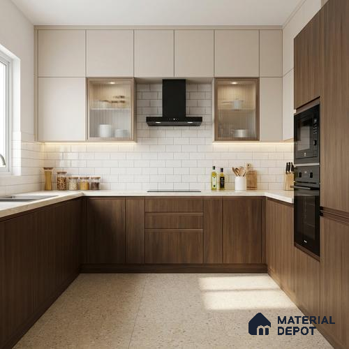 Wooden Look LM 01386 Espresso Charm 8 ft x 4 ft Texture Finish Decorative Laminate - 1 mm  | Suitable for TV Unit, Wardrobe, Kitchen Cabinets