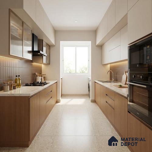 Wooden Look LM 01450 Texas Rodeo 8 ft x 4 ft Super Matte Finish Decorative Laminate - 1 mm  | Suitable for TV Unit, Wardrobe, Kitchen Cabinets
