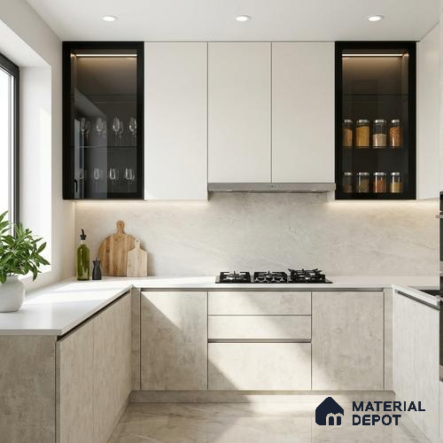 Stone Look LM 01457 Opulent Relief 8 ft x 4 ft Super Matte Finish Decorative Laminate - 1 mm | Suitable for TV Unit, Wardrobe, Kitchen Cabinets