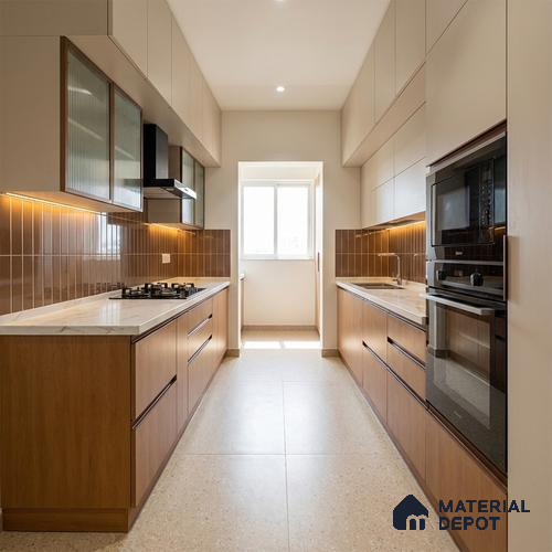 Wooden Look LM 01689 Light Cedar 8 ft x 4 ft Super Matte Finish Decorative Laminate - 1 mm | Suitable for TV Unit, Wardrobe, Kitchen Cabinets