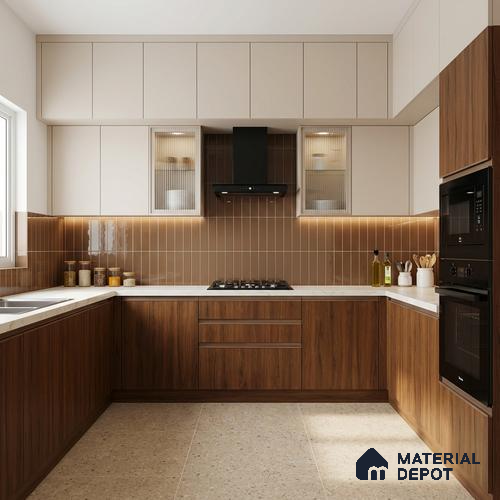 Wooden Look LM 02903 Buxus 8 ft x 4 ft Zero Soft Matt Finish Decorative Laminate - 1 mm | Suitable for TV Unit, Wardrobe, Kitchen Cabinets
