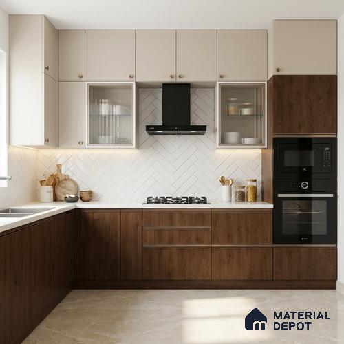 Wooden Look LM 03922 Essential Wood 8 ft x 4 ft Texture Finish Decorative Laminate - 1 mm | Suitable for TV Unit, Wardrobe, Kitchen Cabinets