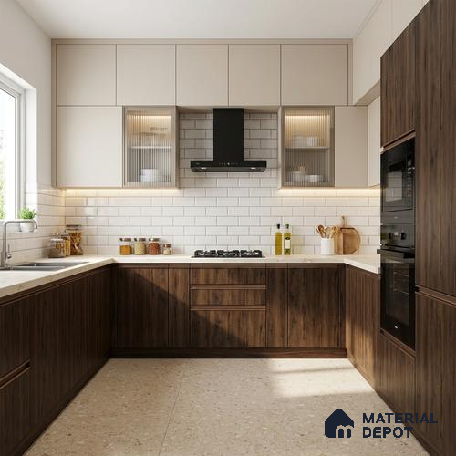 Wooden Look LM 03923 Payne Birch 8 ft x 4 ft Texture Finish Decorative Laminate - 1 mm | Suitable for TV Unit, Wardrobe, Kitchen Cabinets
