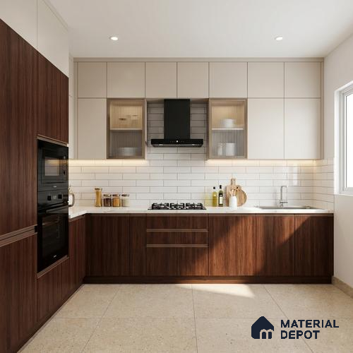 LM 03928 Grace Pine 8 ft x 4 ft Texture Finish Decorative Laminate - 1 mm | Suitable for TV Unit, Wardrobe, Kitchen Cabinets