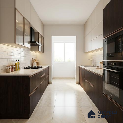 Wooden Look LM 03942 Celestina 8 ft x 4 ft Texture Finish Decorative Laminate - 1 mm | Suitable for TV Unit, Wardrobe, Kitchen Cabinets