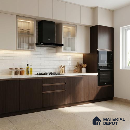 Wooden Look LM 03944 Fluguls 8 ft x 4 ft Texture Finish Decorative Laminate - 1 mm | Suitable for TV Unit, Wardrobe, Kitchen Cabinets
