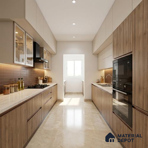Wooden Look LM 13910 8 ft x 4 ft Texture Finish Decorative Laminate - 1 mm | Suitable for TV Unit, Wardrobe, Kitchen Cabinets