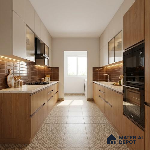 Wooden Look LM 13921 8 ft x 4 ft Texture Finish Decorative Laminate - 1 mm | Suitable for TV Unit, Wardrobe, Kitchen Cabinets