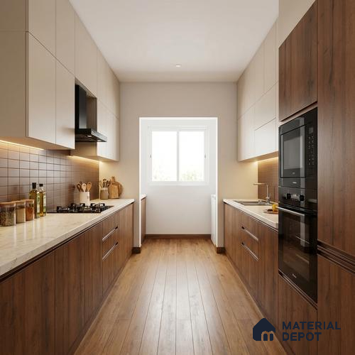 Wooden Look LM 13930 8 ft x 4 ft Texture Finish Decorative Laminate - 1 mm | Suitable for TV Unit, Wardrobe, Kitchen Cabinets