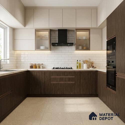 Wooden Look LM 13940 8 ft x 4 ft Texture Finish Decorative Laminate - 1 mm | Suitable for TV Unit, Wardrobe, Kitchen Cabinets