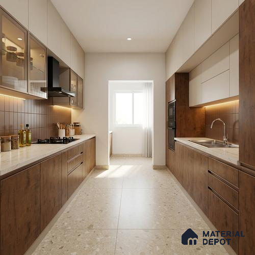 Wooden Look LM 13941 8 ft x 4 ft Texture Finish Decorative Laminate - 1 mm | Suitable for TV Unit, Wardrobe, Kitchen Cabinets