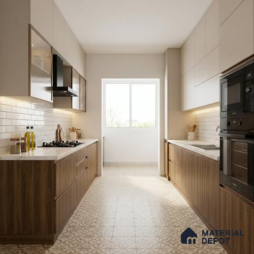 Wooden Look LM 13944 8 ft x 4 ft Texture Finish Decorative Laminate - 1 mm | Suitable for TV Unit, Wardrobe, Kitchen Cabinets