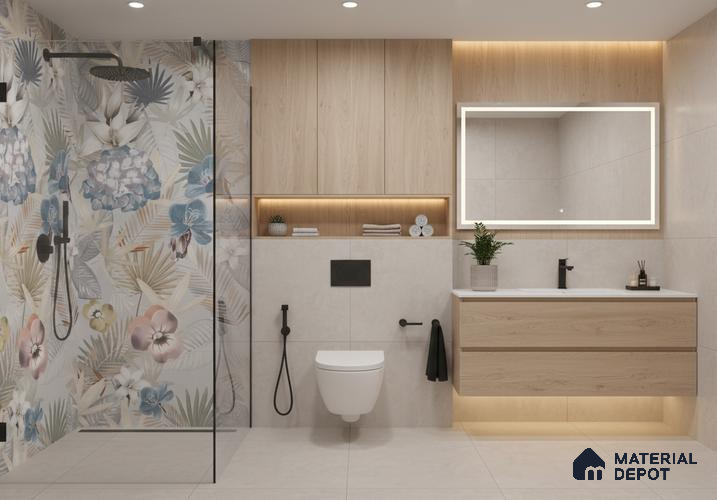 Wooden Look LM 16201 Classic Ashwood 8 ft x 4 ft Veneer Finish Decorative Laminate - 1 mm | Suitable for TV Unit, Wardrobe, Kitchen Cabinets