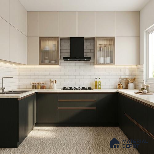 Wooden Look 209 SSC Avocado Green 8 ft x 4 ft Smooth Syncro Finish Decorative Laminate - 1 mm | Suitable for TV Unit, Wardrobe, Kitchen Cabinets