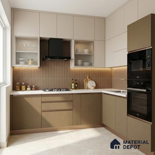 Wooden Look LM 20079 8 ft x 4 ft Texture Finish Decorative Laminate - 1 mm | Suitable for TV Unit, Wardrobe, Kitchen Cabinets