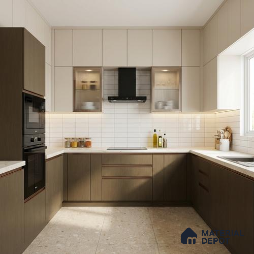 Wooden Look LM 20093 8 ft x 4 ft Texture Finish Decorative Laminate - 1 mm | Suitable for TV Unit, Wardrobe, Kitchen Cabinets