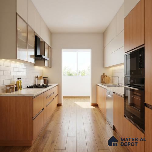 Wooden Look LM 21005 8 ft x 4 ft Texture Finish Decorative Laminate - 1 mm | Suitable for TV Unit, Wardrobe, Kitchen Cabinets
