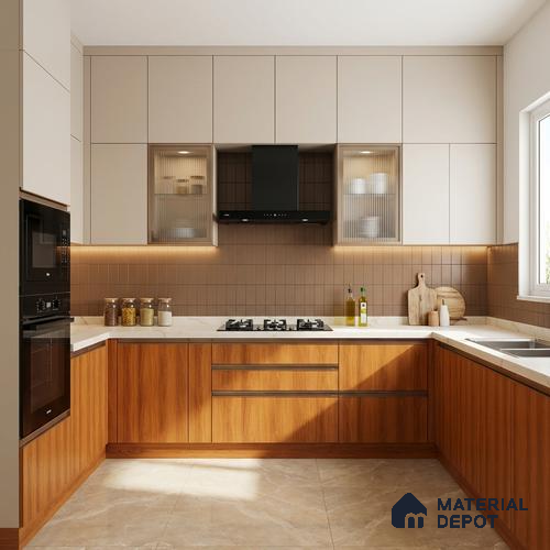 Wooden Look LM 21119 C Classic Timber Super Matte Super Matte Finish 8 ft x 4 ft Decorative Laminate - 1 mm | Suitable for TV Unit, Wardrobe, Kitchen Cabinets