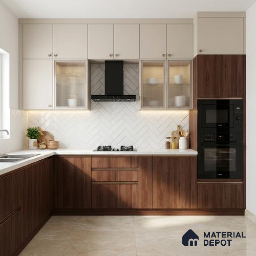 Wooden Look LM 21282 Dense Pine 8 ft x 4 ft Texture Finish Laminate - 1 mm | Suitable for TV Unit, Wardrobe, Kitchen Cabinets