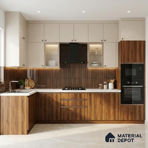 Wooden Look LM 21585 Splendid Oak 8ft x 4ft Texture Finish Decorative Laminate - 1 mm | Suitable for TV Unit, Wardrobe, Kitchen Cabinets