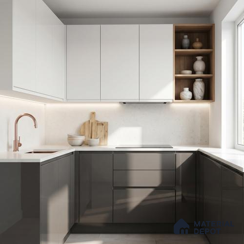 LM 23486 (HG 428) Wild Berry 8 ft x 4 ft High Gloss Finish Decorative Laminate - 1 mm | Suitable for Living Room, Kitchen, Office