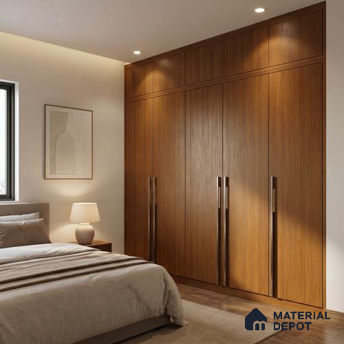 Wooden Look LM 23495 Sunrise Oak 8 ft x 4 ft Aged Radiance Finish Decorative Laminate - 1 mm | Suitable for TV Unit, Wardrobe, Kitchen Cabinets