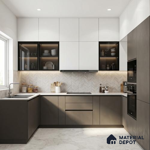 LM 23519 (SMT 410) Porter Pastel 8 ft x 4 ft Super Matte Finish Decorative Laminate - 1 mm | Suitable for Living Room, Kitchen, Office