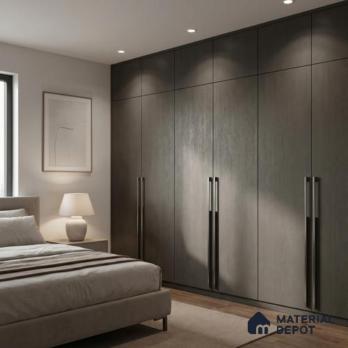 Wooden Look LM 23541 Charcoal Forest 8 ft x 4 ft Alder Ridge Finish Decorative Laminate - 1 mm | Suitable for TV Unit, Wardrobe, Kitchen Cabinets