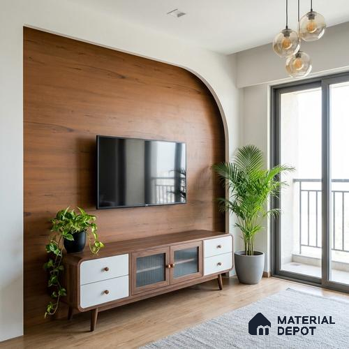 Wooden Look LM 23573 (AHO 11 7124 HZ) Autumn Oak 8 ft x 4 ft Arctic Honey Oak Finish Decorative Laminate - 1 mm | Suitable for TV Unit, Wardrobe, Kitchen Cabinets