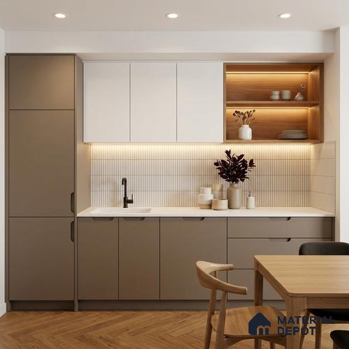 Stone Look LM 24371 8 ft x 4 ft Texture Finish Decorative Laminate - 1 mm | Suitable for TV Unit, Wardrobe, Kitchen Cabinets