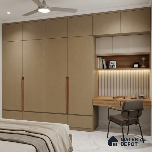 Stone Look LM 24384 8 ft x 4 ft Texture Finish Decorative Laminate - 1 mm | Suitable for TV Unit, Wardrobe, Kitchen Cabinets