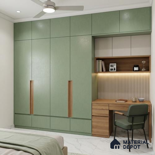 Stone Look LM 24386 8 ft x 4 ft Texture Finish Decorative Laminate - 1 mm | Suitable for TV Unit, Wardrobe, Kitchen Cabinets