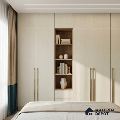Stone Look LM 24387  8 ft x 4 ft Texture Finish Decorative Laminate - 1 mm | Suitable for TV Unit, Wardrobe, Kitchen Cabinets