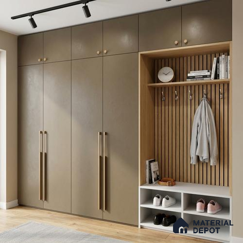Stone Look LM 24392 8 ft x 4 ft Texture Finish Decorative Laminate - 1 mm | Suitable for TV Unit, Wardrobe, Kitchen Cabinets