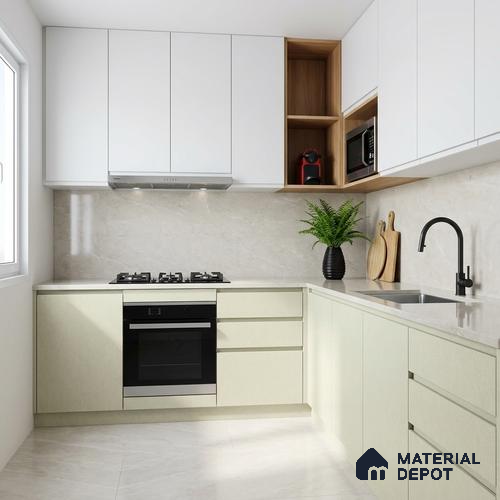 Stone Look LM 24395  8 ft x 4 ft Texture Finish Decorative Laminate - 1 mm | Suitable for TV Unit, Wardrobe, Kitchen Cabinets