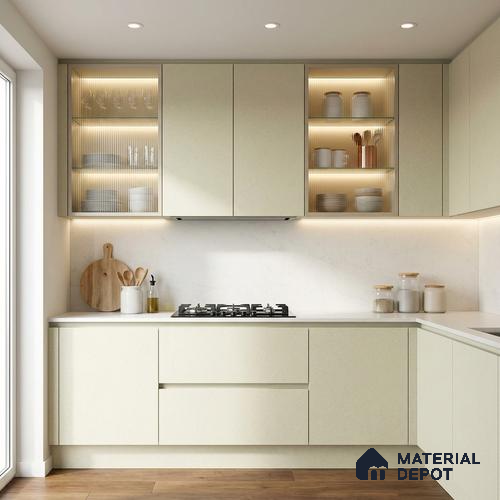 Stone Look LM 24435 8 ft x 4 ft Texture Finish Decorative Laminate - 1 mm | Suitable for TV Unit, Wardrobe, Kitchen Cabinets
