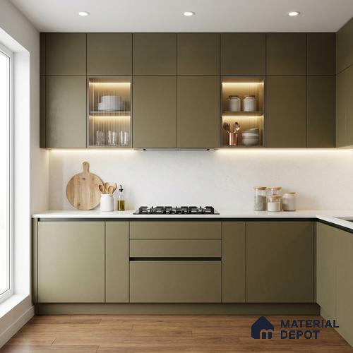 Stone Look LM 24445  8 ft x 4 ft Texture Finish Decorative Laminate - 1 mm | Suitable for TV Unit, Wardrobe, Kitchen Cabinets