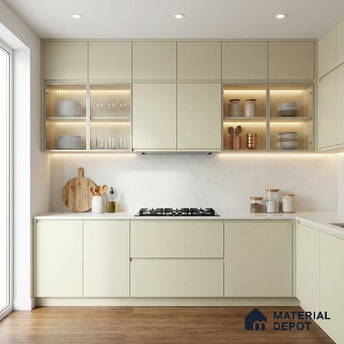Stone Look LM 24447  8 ft x 4 ft Texture Finish Decorative Laminate - 1 mm | Suitable for TV Unit, Wardrobe, Kitchen Cabinets