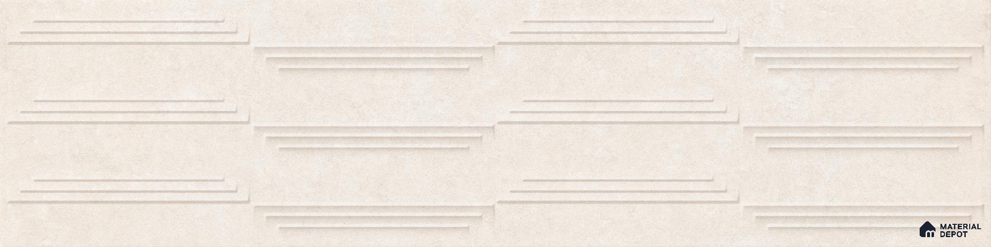 TL 01228 B Loft Crema Diva 1200x300 mm GVT Abstract Look Tile - 9 mm