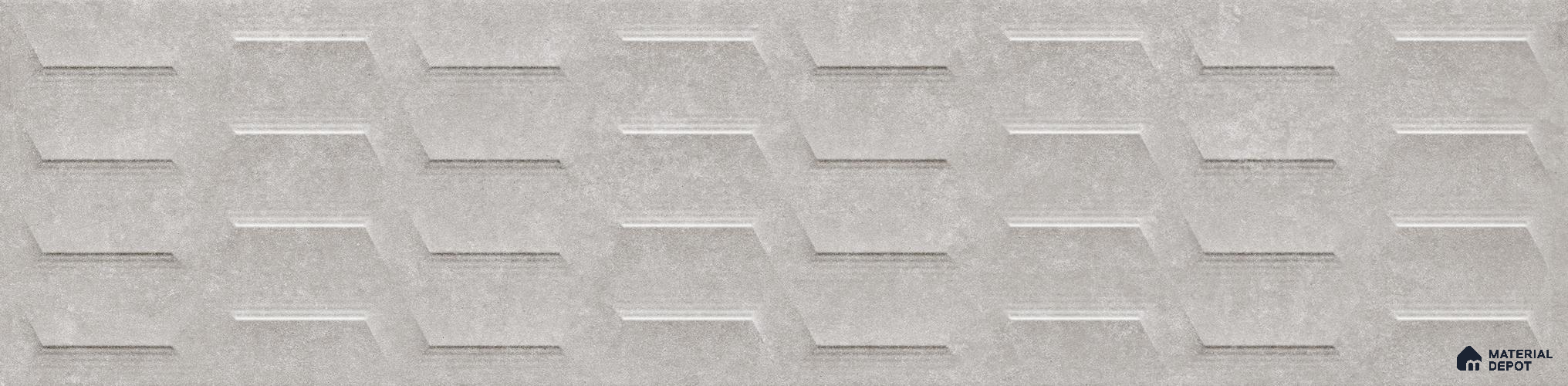 TL 01229 B Loft Gris Cotte 1200x300 mm GVT Abstract Look Tile - 9 mm