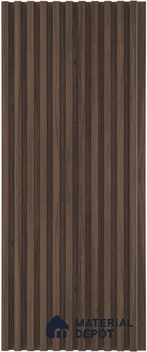 Brown Wood Look PN 06538 8 ft x 0.25 ft Louver - 11 mm | Suitable for TV Unit, Wardrobe, Kitchen Cabinets