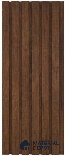 Brown Wood Look PN 06539 8 ft x 0.025 ft Louver - 11 mm | Suitable for TV Unit, Wardrobe, Kitchen Cabinets