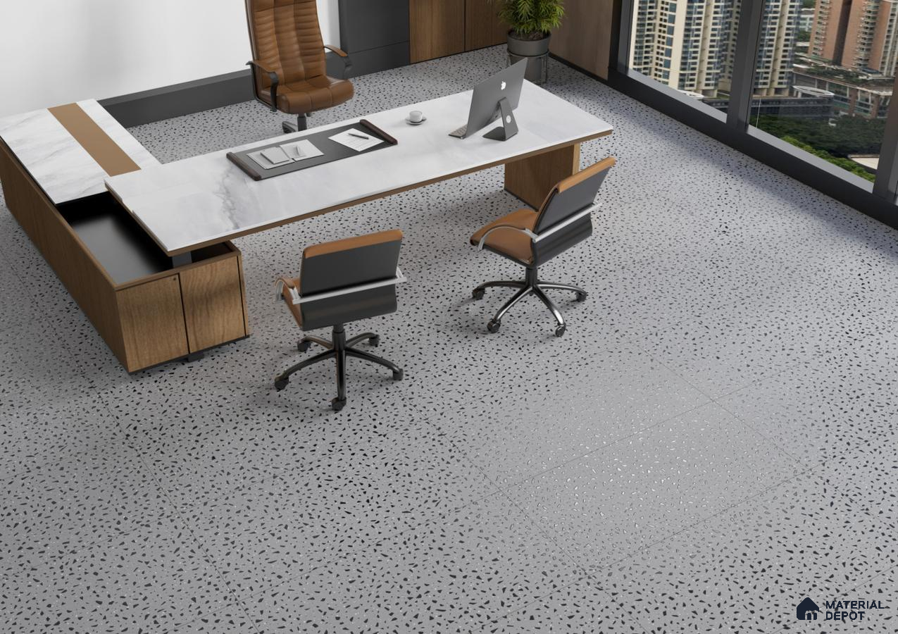 Terrazzo Elegance: An Office Bathed in Natural Light | Material Depot
