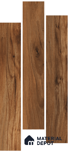 TL 01230 B Madera Teak 1000x200 mm Matte Finish Vitrified Wooden Look Floor Tile - 9 mm | 2-3 mm Spacer is Mandatory