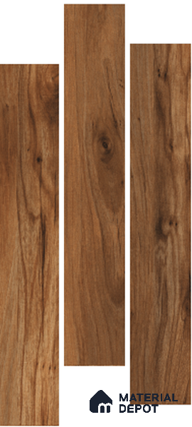 TL 01230 B Madera Teak 1000x200 mm Matte Finish Vitrified Wooden Look Floor Tile - 9 mm | 2-3 mm Spacer is Mandatory