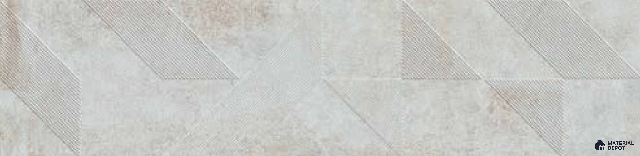 TL 02143 A Lassa Mint Spiga 1200 x 300 mm GVT Matte Finish Cement Look Tile - 9 mm