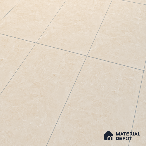 Marble Floor & Wall Tile TL 07109 Runa Crema 4 ft x 2 ft Matte Finish Vitrified Tile - 9 mm | 4 Random Design | Suitable For living Room, Bedroom, Bathroom | Image 5