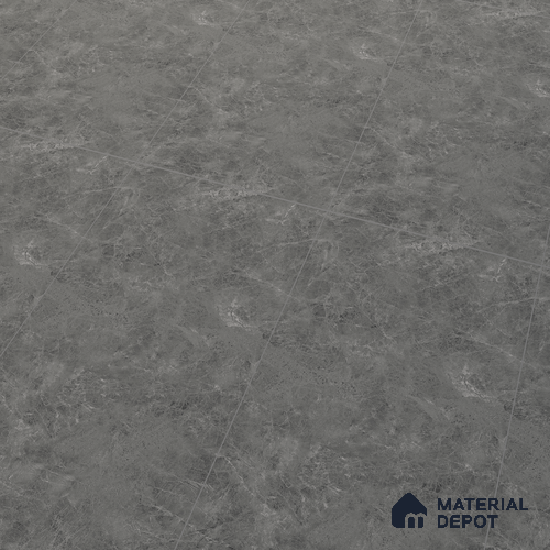 Marble Floor & Wall Tile TL 07107 Runa Nero 4 ft x 2 ft Matte Finish Vitrified Tile - 9 mm | 4 Random Design | Suitable For living Room, Bedroom, Bathroom