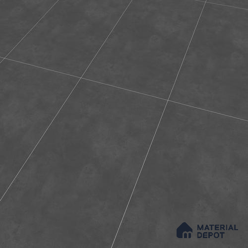 Cement Floor & Wall Tile | TL 00771 Raw Slate Grey 4 ft x 2 ft Matte Finish Full Body Vitrified Tile - 9 mm | Suitable For Living Room, Bedroom, Bathroom